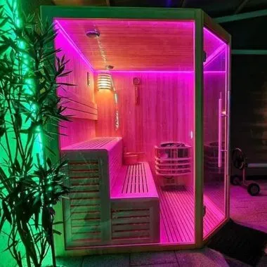 Sauna este o facilitate de care beneficiezi la cazarea in Cabana Supporter Avrig