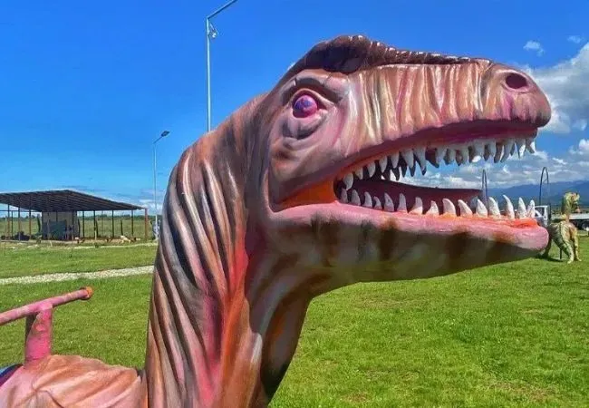 Dino park Valea Avrigrului in aproprierea cazarii. La aproximativ 10 minute de Cabana Supporter